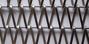 Spiral decorative mesh flat wire mesh CT-7148