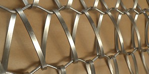 Spiral decorative mesh flat wire mesh CT-7324